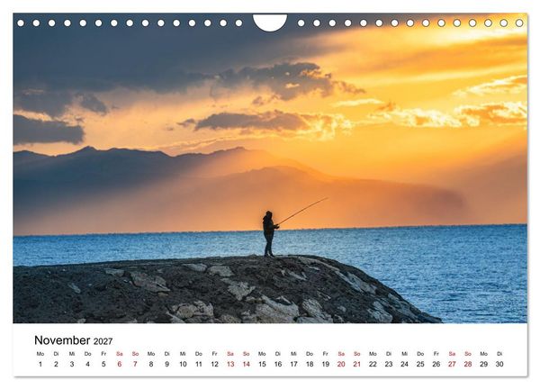 Produktbild: Magische Sonnenunterg&auml;nge (Wandkalender 2027 DIN A4 quer), CALVENDO Monatskalender