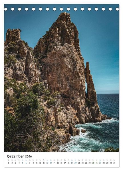 Produktbild: Magisches Sardinien (Tischkalender 2026 DIN A5 hoch), CALVENDO Monatskalender