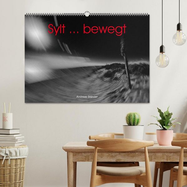 Produktbild: Sylt ... bewegt (Wandkalender 2026 DIN A2 quer), CALVENDO Monatskalender