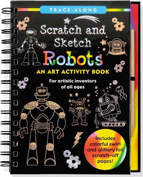 Produktbild: Scratch & Sketch Robots (Trace-Along)