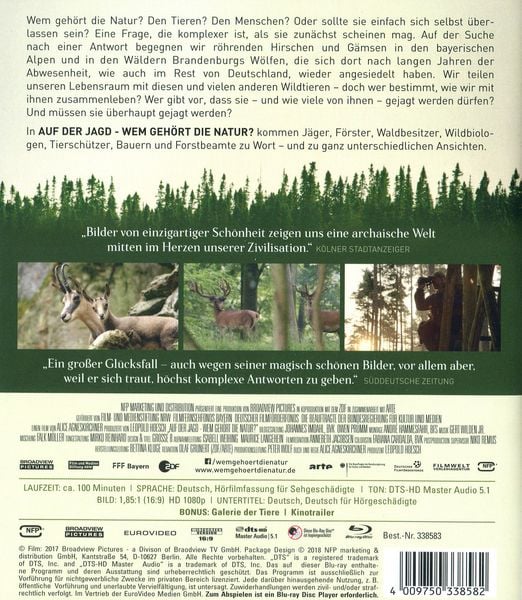 Produktbild: Auf der Jagd - Wem geh&ouml;rt die Natur?