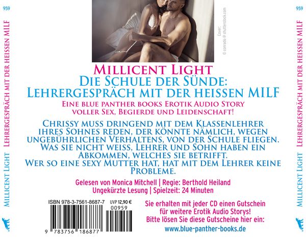 Produktbild: Die Schule der S&uuml;nde: Lehrergespr&auml;ch mit der hei&szlig;en MILF | Erotik Audio Story | Erotisches H&ouml;rbuch Audio-CD