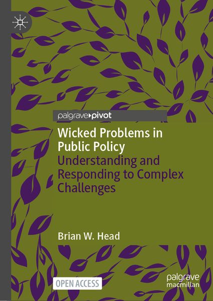 Produktbild: Wicked Problems in Public Policy