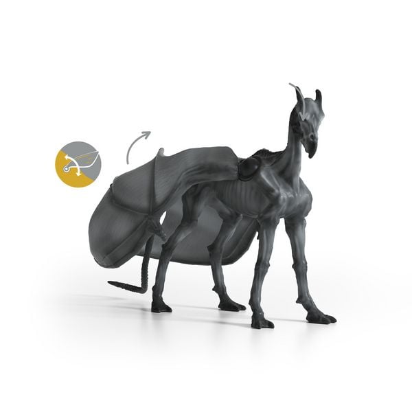 Produktbild: schleich&reg; 13996 - Wizarding World - Harry Potter, Thestral, Spielfigur, H&ouml;he: ca. 18 cm