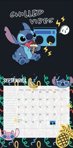 Produktbild: Stitch Broschurkalender 2027