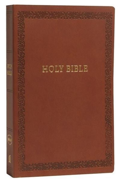 Produktbild: NKJV, Holy Bible, Soft Touch Edition, Imitation Leather, Brown, Comfort Print