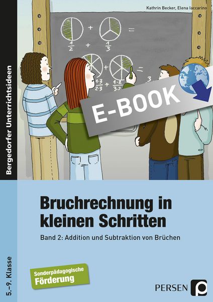 Produktbild: Bruchrechnung in kleinen Schritten 2