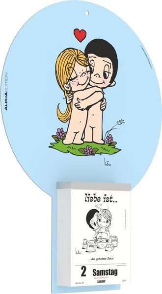 Produktbild: Liebe ist... Tagesabrei&szlig;kalender 2027