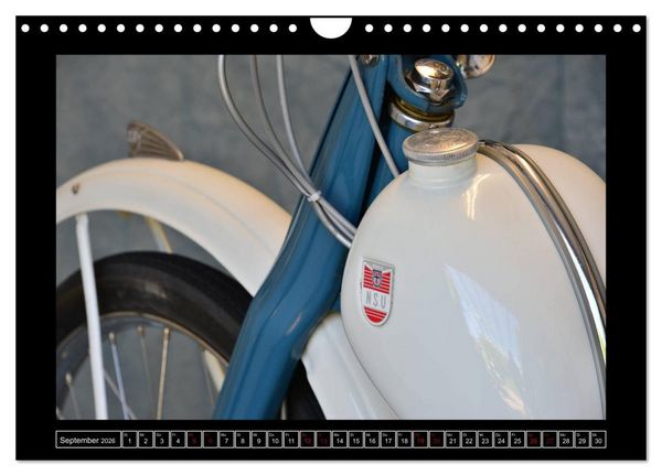 Produktbild: NSU Quickly - Mein Moped (Wandkalender 2026 DIN A4 quer), CALVENDO Monatskalender