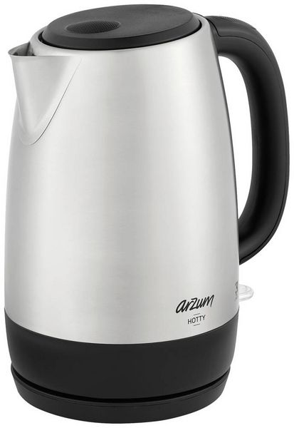 Produktbild: Arzum AR3074 Wasserkocher schnurlos, &Uuml;berhitzungsschutz Inox Fassungsverm&ouml;gen: 1.7l