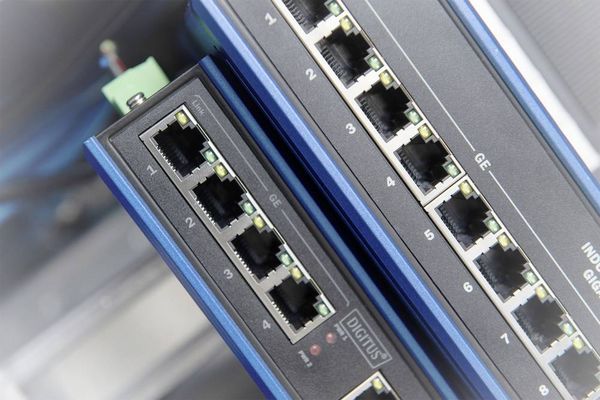 Produktbild: Digitus DN-651118 DN-651118 Industrial Ethernet Switch 5 Port 10 / 100 / 1000MBit/s