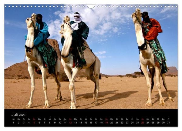 Produktbild: Sahara - S&uuml;dalgerien (Wandkalender 2026 DIN A3 quer), CALVENDO Monatskalender