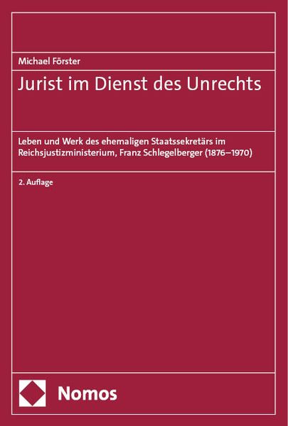 Produktbild: Jurist im Dienst des Unrechts