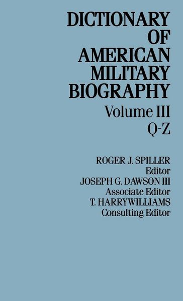 Produktbild: Dict Amer Militaary Biog V3