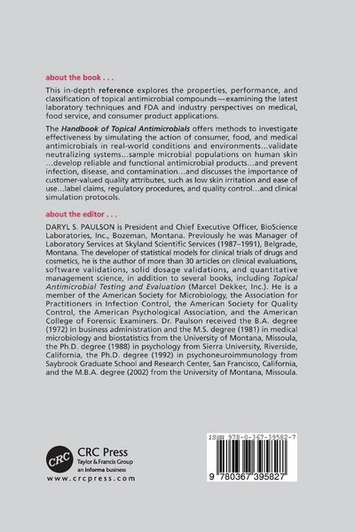 Produktbild: Handbook of Topical Antimicrobials
