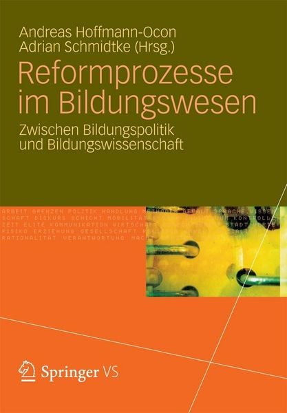 Produktbild: Reformprozesse im Bildungswesen