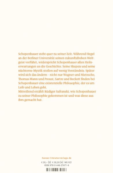 Produktbild: Schopenhauer und Die wilden Jahre der Philosophie