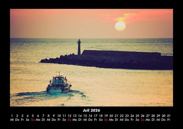 Produktbild: Sonnenunterg&auml;nge 2026 Fotokalender DIN A3