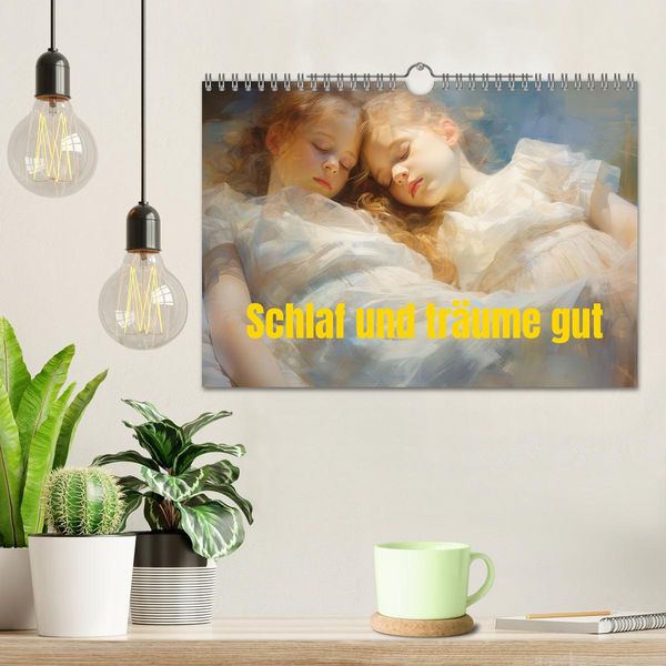 Produktbild: Schlaf und tr&auml;ume gut (Wandkalender 2026 DIN A4 quer), CALVENDO Monatskalender