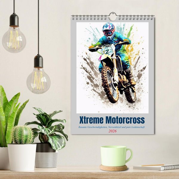 Produktbild: Xtreme Crossfire (Wandkalender 2026 DIN A4 hoch), CALVENDO Monatskalender
