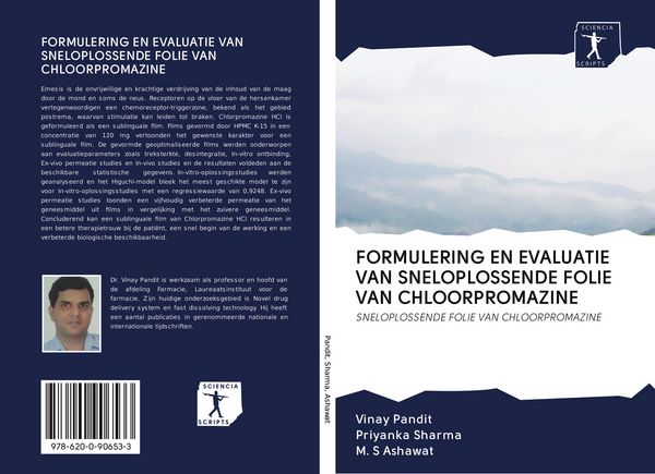 Produktbild: Formulering En Evaluatie Van Sneloplossende Folie Van Chloorpromazine