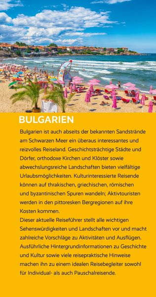 Produktbild: TRESCHER Reiseführer Bulgarien
