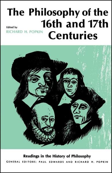 Produktbild: Philosophy of the Sixteenth and Seventeenth Centuries