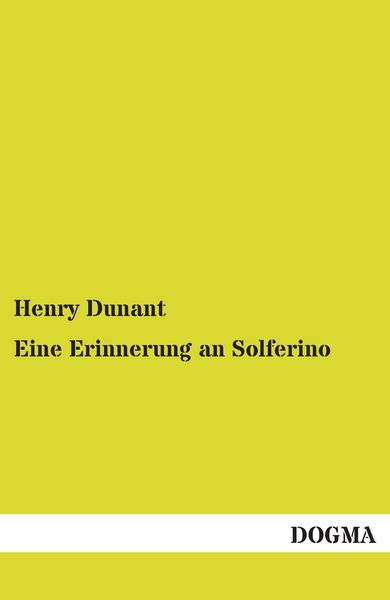 Produktbild: Eine Erinnerung an Solferino