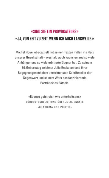 Produktbild: Wer ist Michel Houellebecq?