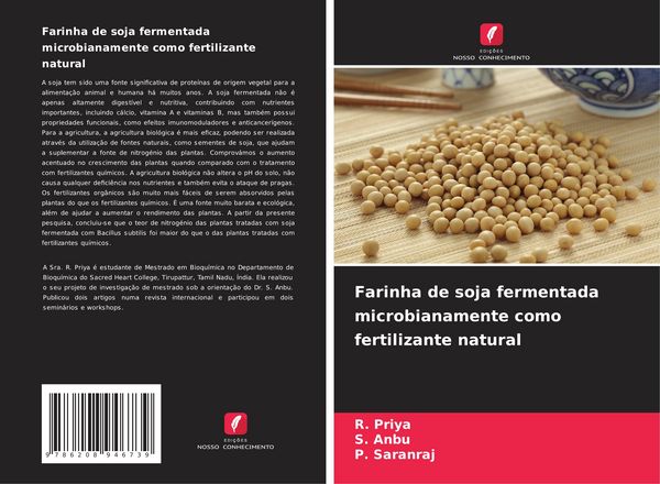 Produktbild: Farinha de soja fermentada microbianamente como fertilizante natural