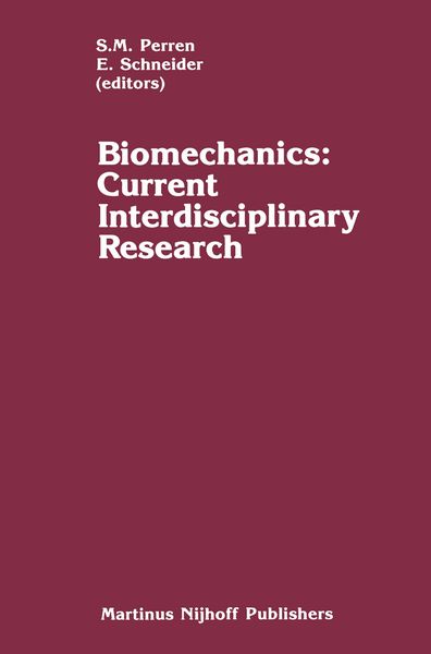 Produktbild: Biomechanics: Current Interdisciplinary Research