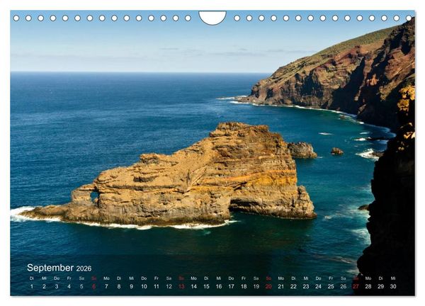 Produktbild: La Palma (Wandkalender 2026 DIN A4 quer), CALVENDO Monatskalender