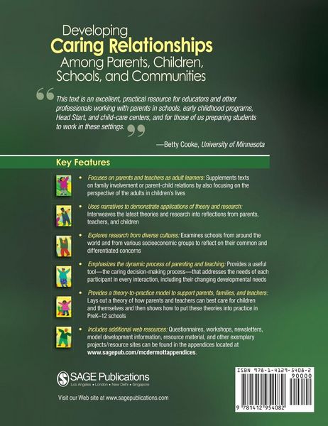 Produktbild: Developing Caring Relationships Among Parents, Children, Schools, and Communities