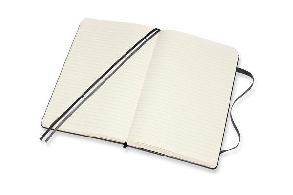 Produktbild: Moleskine Notizbuch Large/A5, Liniert, Erweiterte Seitenanzahl, Schwarz