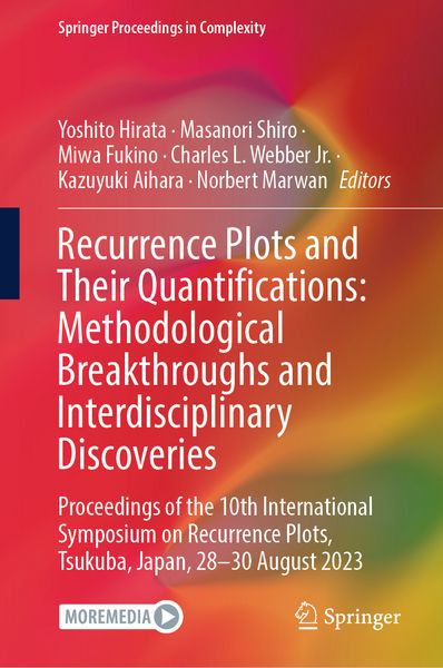 Produktbild: Recurrence Plots and Their Quantifications: Methodological Breakthroughs and Interdisciplinary Discoveries