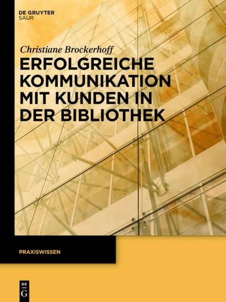 Produktbild: Erfolgreiche Kommunikation mit Kunden in der Bibliothek