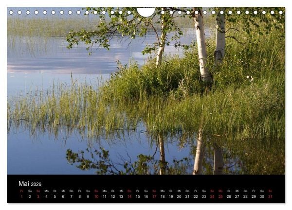 Produktbild: Wundersch&ouml;nes Finnland (Wandkalender 2026 DIN A4 quer), CALVENDO Monatskalender