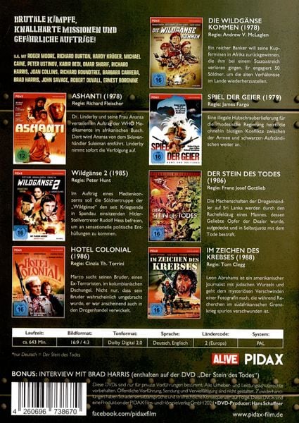 Produktbild: S&ouml;ldner im Einsatz / Die geballte Ladung Action und Spannung mit 7 Filmklassikern! [7 DVDs]