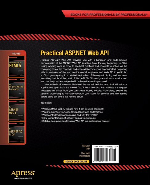 Produktbild: Practical ASP.NET Web API