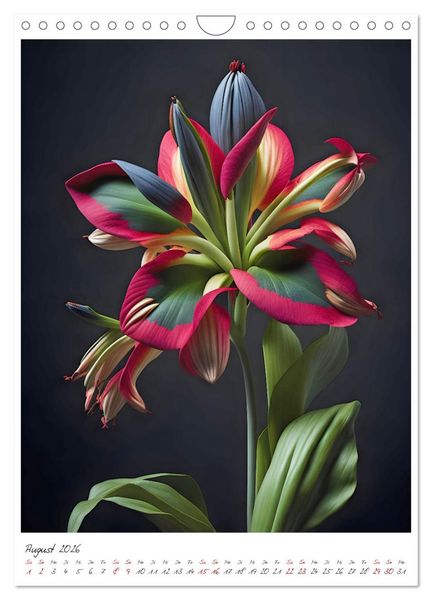 Produktbild: Flora Fantastica (Wandkalender 2026 DIN A4 hoch), CALVENDO Monatskalender