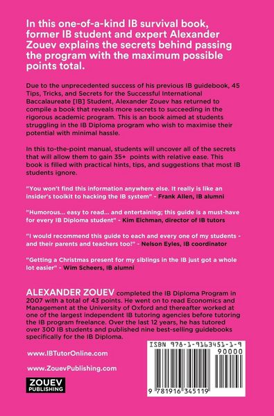 Produktbild: The Secret Art of Passing the IB Diploma