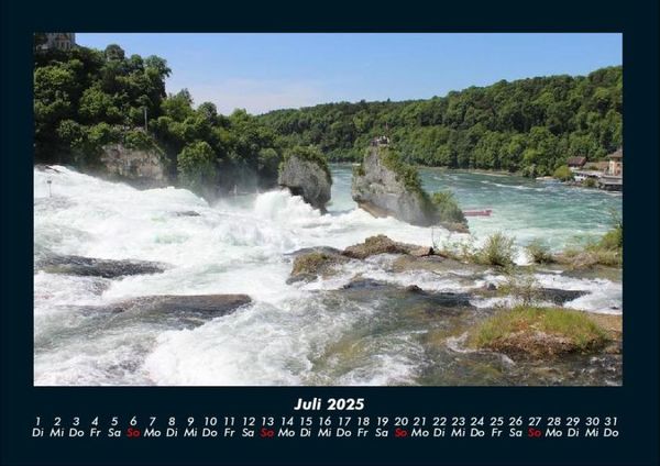 Produktbild: Wasserf&auml;lle 2025 Fotokalender DIN A4