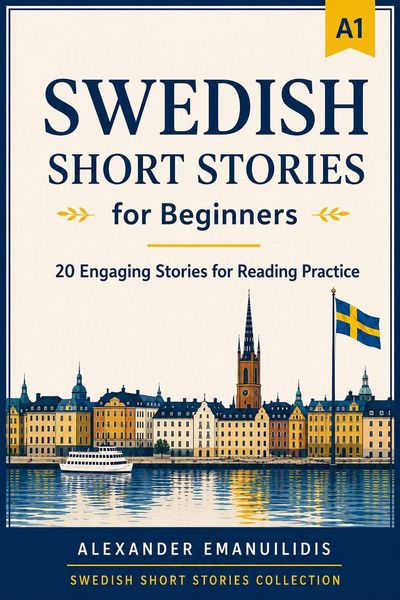 Produktbild: Swedish Short Stories for Beginners (A1): 20 Engaging Stories for Reading Practice