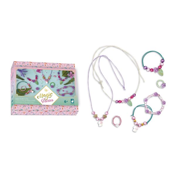 Produktbild: Feenschmuck &ndash; Magisches Bastelset f&uuml;r kreative Kinder (7 Schmuckst&uuml;cke)