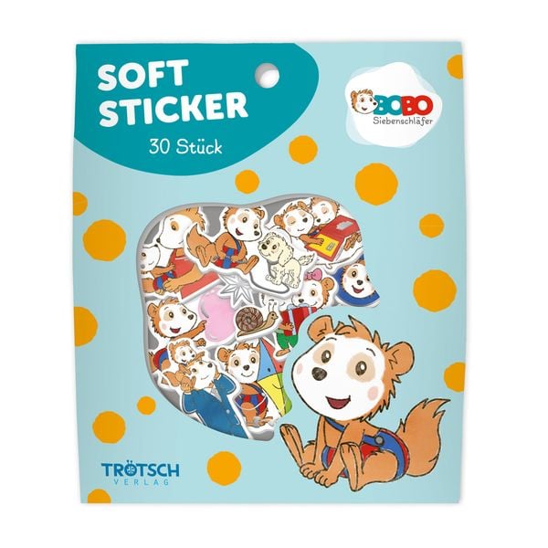 Produktbild: Tr&ouml;tsch Bobo Siebenschl&auml;fer Soft-Sticker