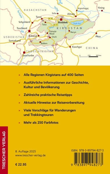 Produktbild: TRESCHER Reiseführer Kirgistan