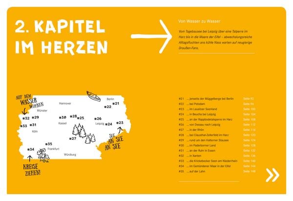 Produktbild: 52 kleine & gro&szlig;e Eskapaden in Deutschland Wochenenden am Wasser