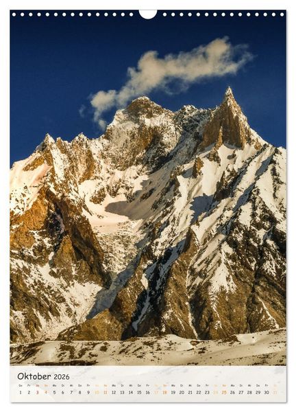 Produktbild: Bergriesen des Karakorum (Wandkalender 2026 DIN A3 hoch), CALVENDO Monatskalender