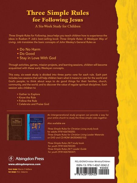 Produktbild: Three Simple Rules for Children