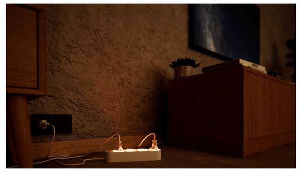 Produktbild: Shelly Power Strip 4 Gen4 Steckdose
